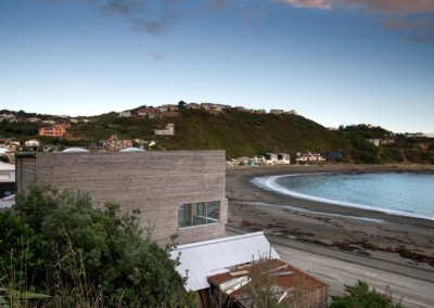 Owhiro Bay Home view of property from neighboring house